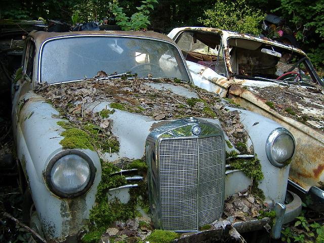 Autofriedhof - 058.JPG - Historischer Autofriedhof,    Gürbetal (CH)